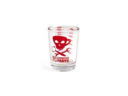 Lined Glass Shot 4 oz - 1 piece